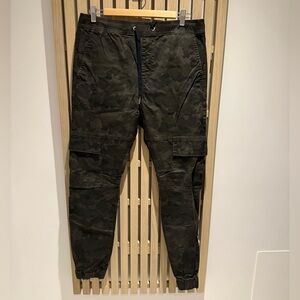 Zanerobe Dark Camouflage Cargo Joggers